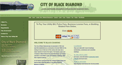 Desktop Screenshot of ci.blackdiamond.wa.us