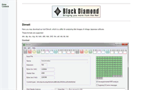 Desktop Screenshot of blackdiamond.co.za