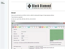 Tablet Screenshot of blackdiamond.co.za