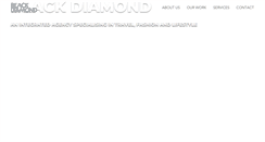 Desktop Screenshot of blackdiamond.co.uk